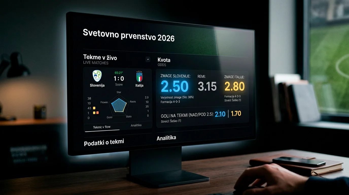 Primerjava kvot za Svetovno prvenstvo 2026 med različnimi stavnicami