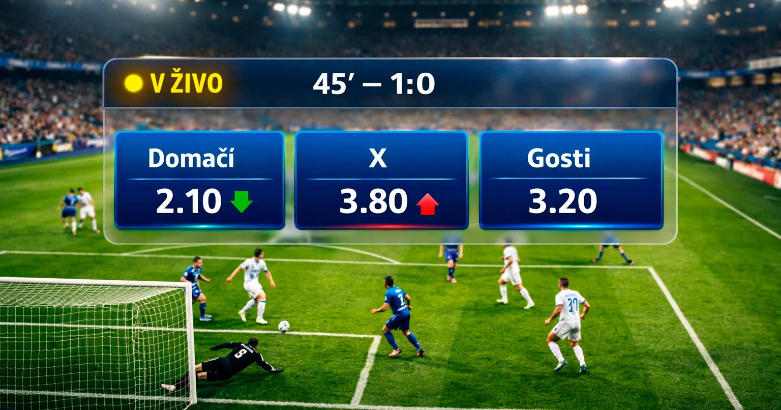 Prikaz stav v živo na tekmi SP 2026 z dinamičnimi kvotami